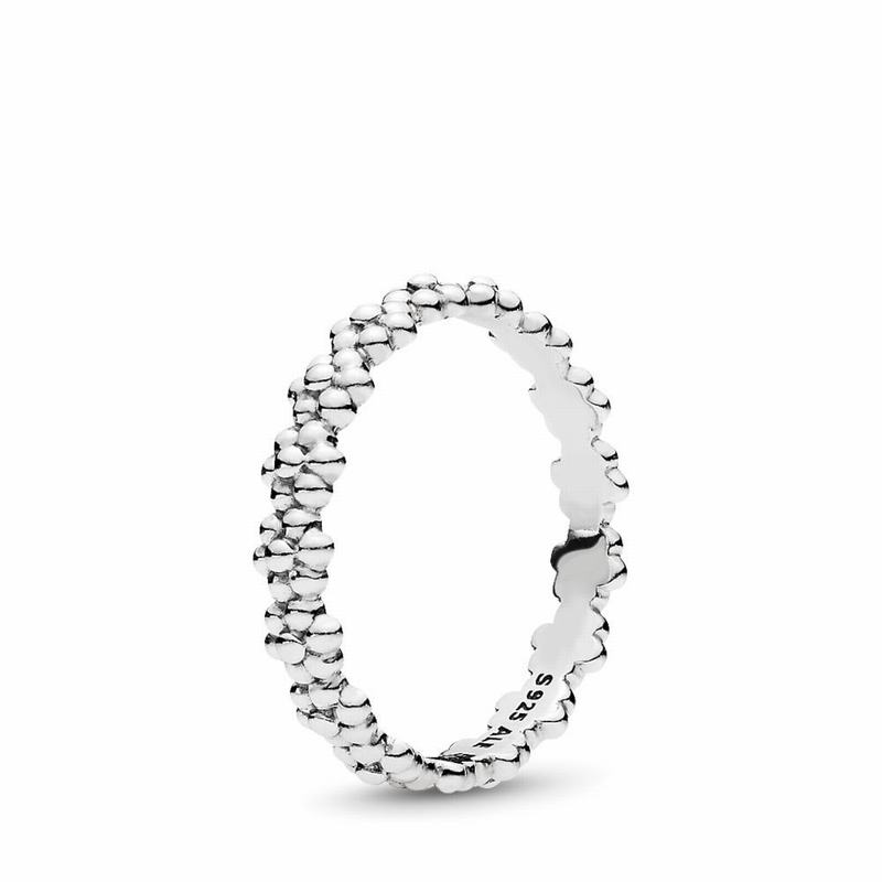 Pandora Australia Stackable Ring of Daisies Stackable Ring - Sterling Silver | WYTOEA910